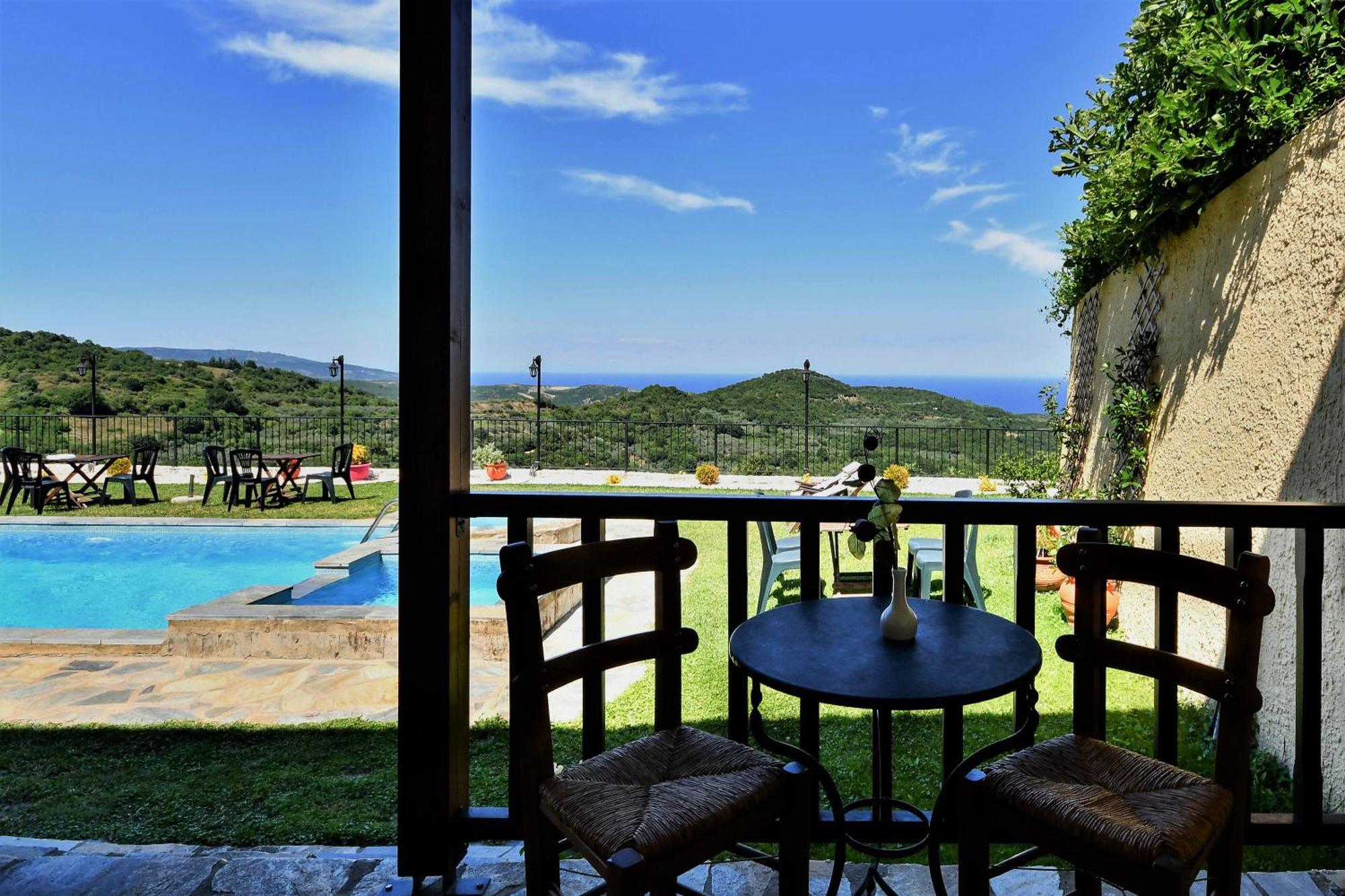 Guesthouse Amanitis Caesarea Skíti Esterno foto